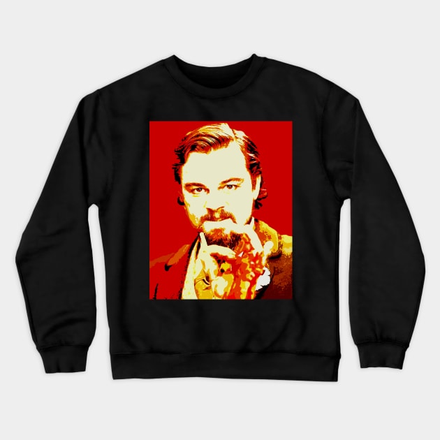 leonardo dicaprio Crewneck Sweatshirt by oryan80